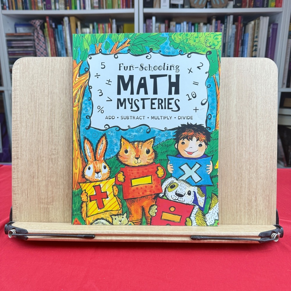 Fun-Schooling Math Mysteries Workbook Sarah Hobbs Thinking Tree LLC Ages 6-10